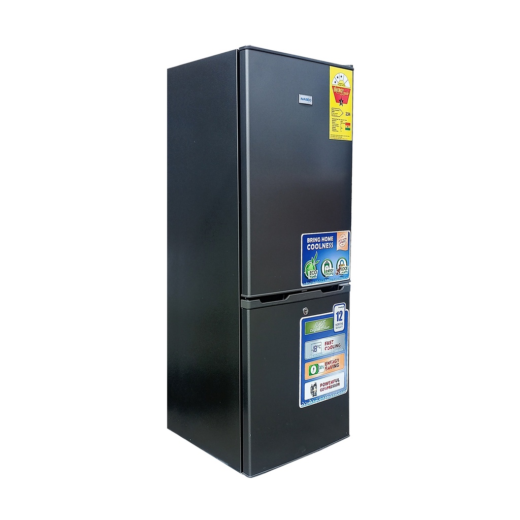 Nasco 160 Ltr DD Bottom Freezer Fridge