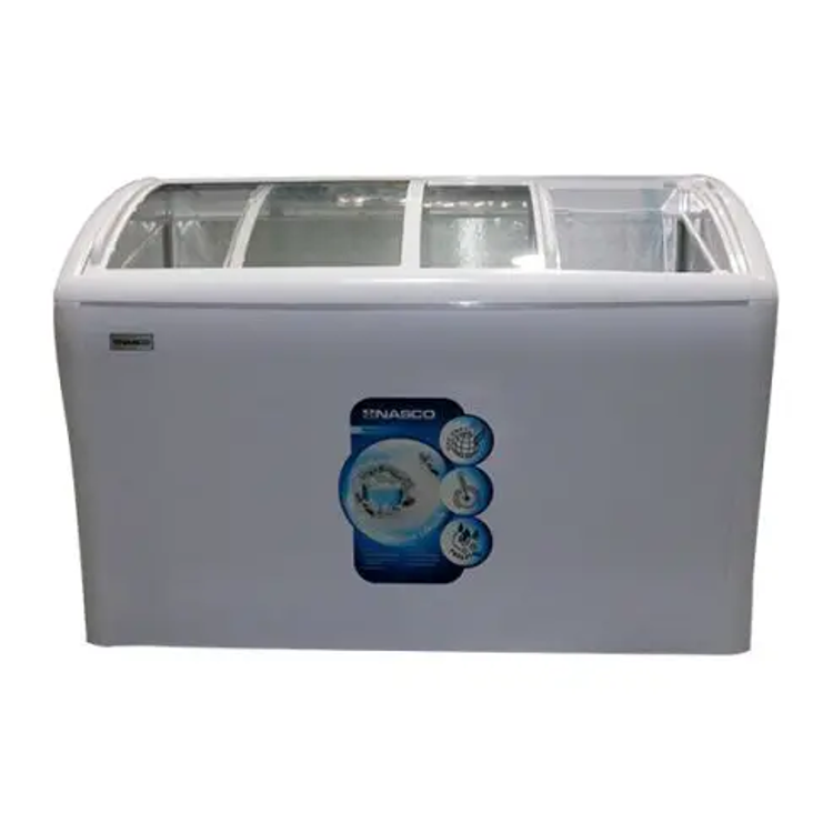 Nasco 400 Ltr Display Freezer