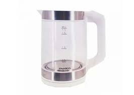 Nasco 1.7L Transparent Glass Kettle