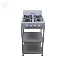 NASCO 4 BURNER GAS STOVE WITH STAND