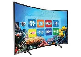 NASCO 65" 4K Smart Curved LED TV