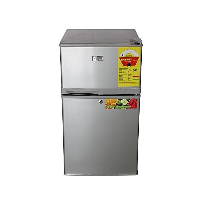 Nasco 110L Double Door Table Top Fridge