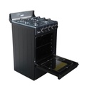 MIDEA 50X50CM BLACK MIRROR GAS COOKER