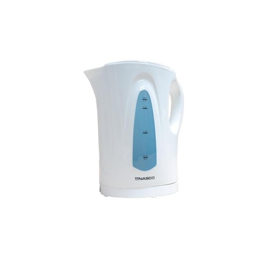 [KE-1708] Nasco 1.7 Ltr Cordless Kettle White