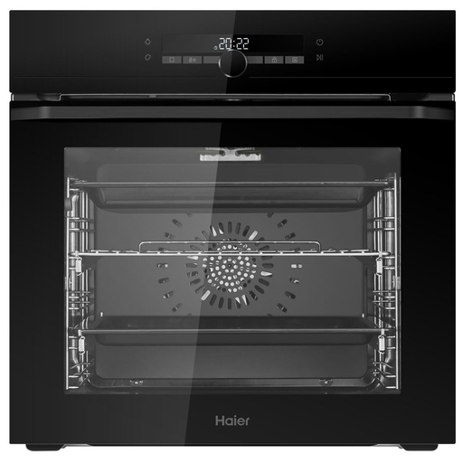 [HOQ-F6CASGB] Haier 60cm ICook5 Steam+ Built-In Electric Oven PREMIUM BLACK