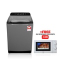 Haier 10kg Top Load Full Auto Washing Machine + FREE HAIER 20L MICROWAVE
