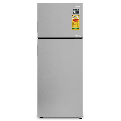 [HRF-355NS] Haier 333Ltr Twin Inverter Frost-Free Fridge GREY
