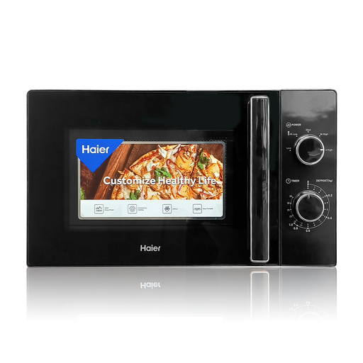 [HMW20MB] Haier 20L Mechanical Black Microwave Oven