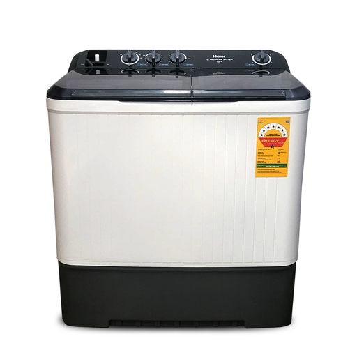 [HTW100-M1217] Haier 10kg 7-Star Twin Tub Washing Machine