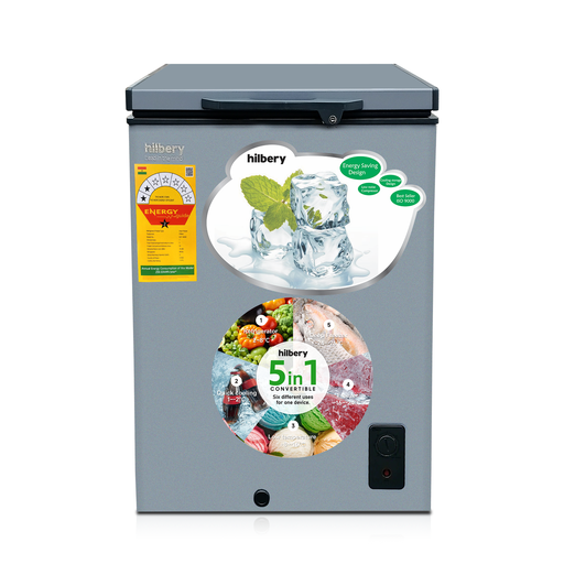 [HLF-140GB] Hilbery 95 Ltr Convertible Freezer
