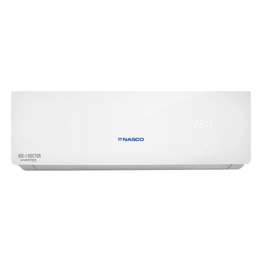 [NAS-DOC,V-12V1] Nasco 1.5hp R410 Air Doctor Inverter AC (3 stars)