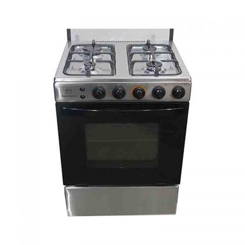 [LME60I] Nasco Full Stainless Steel 4 Burner 60x60cm Cooker+Lighted Oven & Grill