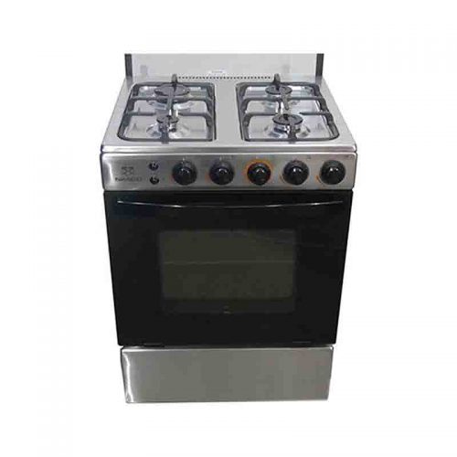[NASGC-LME60I] Nasco Full Stainless Steel 4 Burner 60x60cm Cooker+Lighted Oven & Grill